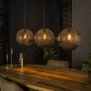Zip pendant light black, 3-light sources
