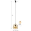 Kalor pendant light anthracite, 1-light source