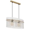 Globo lighting Gorley hanging light gold, 2-light sources