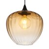 Globo lighting Sander hanging light black, 1-light source