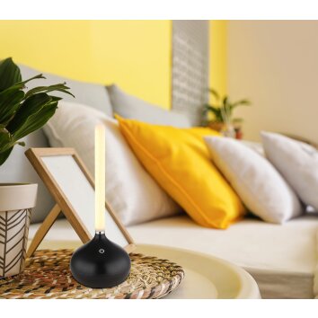 Globo lighting Turner table lamp LED black, 1-light source