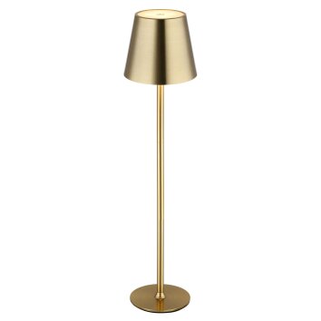 Globo lighting Vannie table lamp LED brass, 1-light source