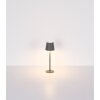 Globo lighting Vannie table lamp LED matt nickel, 1-light source