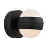 Globo lighting Randi wall light LED black, 1-light source