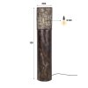 Umaro floor lamp brown, black, 1-light source