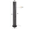 Veran floor lamp brown, black, 5-light sources