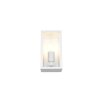 Trio lights Garonne wall light white, 1-light source