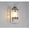Trio lights Sambesi wall light Light wood, 1-light source, Motion sensor