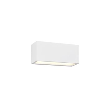 Trio lights Mayenne wall light white, 2-light sources