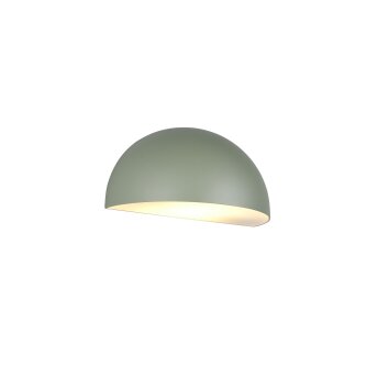 Trio lights MAAS wall light green, 1-light source