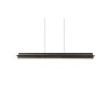 Trio lights Emerson pendant light LED black, 1-light source