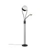 Trio lights Chris floor lamp LED black, 2-light sources