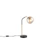 Trio lights Paxton table lamp black-gold, 1-light source
