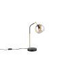 Trio lights Paxton table lamp black-gold, 1-light source