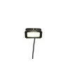 Reality lights FUNCHAL wall light LED black, 1-light source