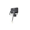 Reality lights FUNCHAL wall light LED black, 1-light source, Motion sensor
