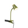 Reality lights Pongo clamp-on light LED green, 1-light source