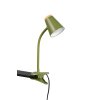 Reality lights Pongo clamp-on light LED green, 1-light source