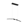 Reality lights Ginko pendant light LED black, 1-light source