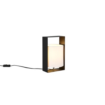 Reality lights Pail table lamp black, 1-light source