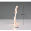 Reality lights Ginko table lamp LED beige, 1-light source
