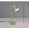 Reality lights Pongo table lamp LED green, 1-light source