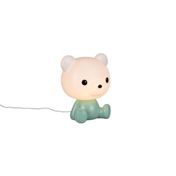 Reality lights Cutie table lamp LED green, 1-light source, Colour changer