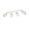 Reality lights Bidar ceiling spotlight white, 4-light sources