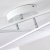 Tornio Ceiling Light LED matt nickel, white, 3-light sources