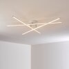 Tornio Ceiling Light LED matt nickel, white, 3-light sources