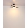 Globo lighting Blackwell Ceiling fan light LED black, 1-light source, Remote control