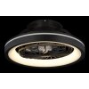 Globo lighting Deanne Ceiling fan light LED black, 1-light source, Remote control, Colour changer