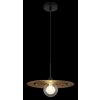 Globo lighting Riga hanging light black, 1-light source
