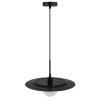 Globo lighting Riga hanging light black, 1-light source