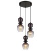 Globo lighting Clarity hanging light black, 3-light sources