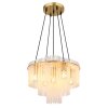 Globo lighting Gorley hanging light gold, 5-light sources