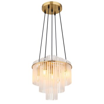 Globo lighting Gorley hanging light gold, 5-light sources