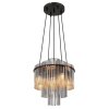Globo lighting Gorley hanging light black, 5-light sources
