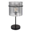 Globo lighting Gorley table lamp black, 1-light source