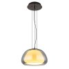 Globo lighting Avila hanging light LED chrome, black, 1-light source, Remote control
