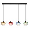 Globo lighting Sander hanging light black, 4-light sources