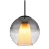 Globo lighting Barry hanging light black, 1-light source