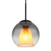 Globo lighting Barry hanging light black, 1-light source