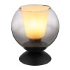 Globo lighting Barry table lamp black, 1-light source