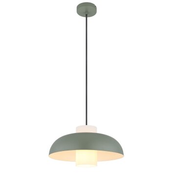 Globo lighting Lowe hanging light green, 1-light source