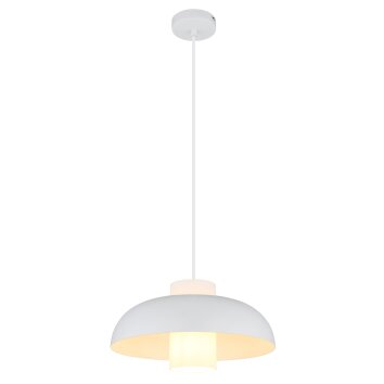 Globo lighting Lowe hanging light white, 1-light source