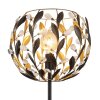 Globo lighting Mika floor lamp black, 1-light source