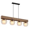 Globo lighting I hanging light Ecru, black, 4-light sources