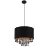 Globo lighting Coletta hanging light gold, black, 1-light source