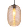 Globo lighting Jefrey hanging light black, 1-light source